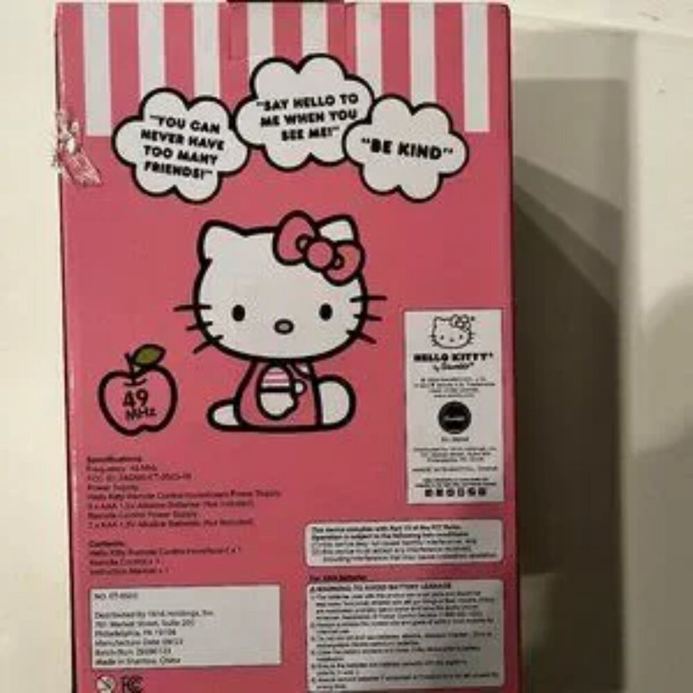 Remote Control Operated Hello Kitty (electronics/x/NEW) - Picture 5 of 12